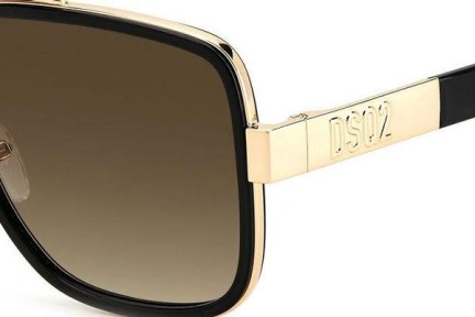 Слънчеви очила Dsquared2 D20060/S RHL/HA Пилотни Златна