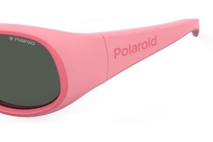 Слънчеви очила Polaroid Junior PLD8038/S 35J/M9 Polarized Овални Розова