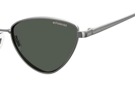 Слънчеви очила Polaroid PLD6071/S/X 6LB/M9 Polarized Око на котка Сребърна