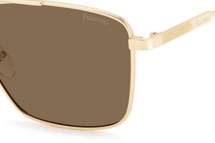 Слънчеви очила Polaroid PLD4134/S/X AOZ/SP Polarized Квадратни Златна