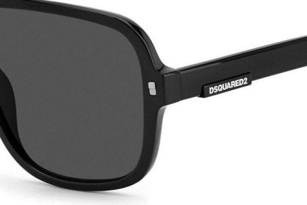 Слънчеви очила Dsquared2 D20003/S 807/IR Пилотни Черна