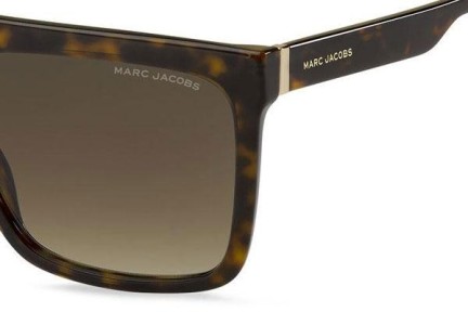 Слънчеви очила Marc Jacobs MARC639/S 086/HA Flat Top Хавана