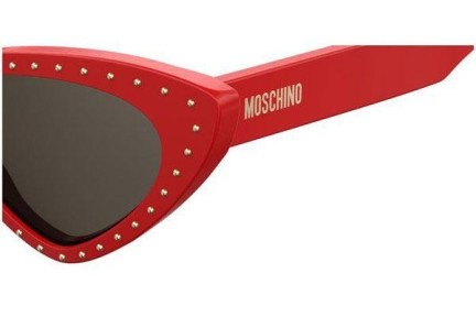 Слънчеви очила Moschino MOS006/S C9A/IR Око на котка Червена