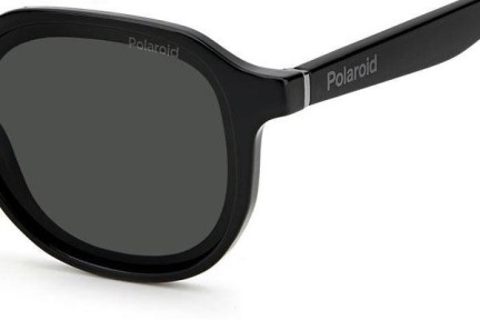 Слънчеви очила Polaroid PLD6162/S 807/M9 Polarized Заоблени Черна