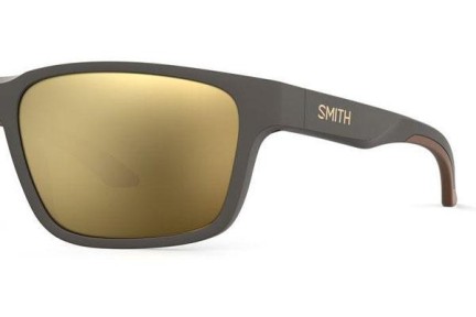 Слънчеви очила Smith BASECAMP FRE/QE Polarized Квадратни Сива