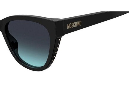 Слънчеви очила Moschino MOS056/S 807/GB Око на котка Черна