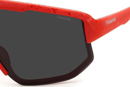 Слънчеви очила Polaroid PLD7047/S 0Z3/M9 Polarized С единични стъкла | Shield Червена