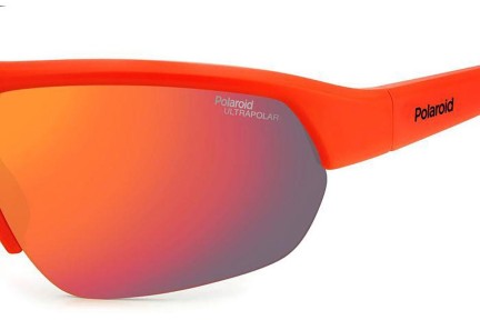 Слънчеви очила Polaroid PLD7048/S 0Z3/BG Polarized Правоъгълни Червена