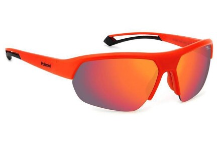 Слънчеви очила Polaroid PLD7048/S 0Z3/BG Polarized Правоъгълни Червена