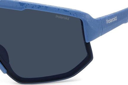 Слънчеви очила Polaroid PLD7047/S FLL/C3 Polarized С единични стъкла | Shield Синя