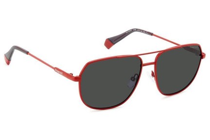 Слънчеви очила Polaroid PLD6195/S/X 0Z3/M9 Polarized Пилотни Червена