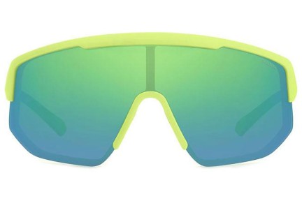 Слънчеви очила Polaroid PLD7047/S 4AN/5Z Polarized С единични стъкла | Shield Зелена