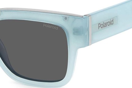 Слънчеви очила Polaroid PLD6198/S/X MVU/M9 Polarized Квадратни Синя