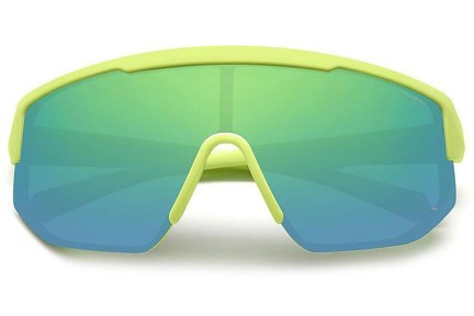 Слънчеви очила Polaroid PLD7047/S 4AN/5Z Polarized С единични стъкла | Shield Зелена