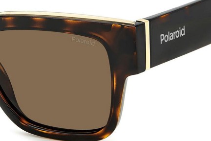 Слънчеви очила Polaroid PLD6198/S/X 086/SP Polarized Квадратни Хавана