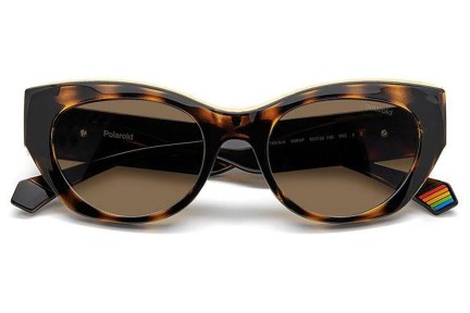 Слънчеви очила Polaroid PLD6199/S/X 086/SP Polarized Око на котка Хавана