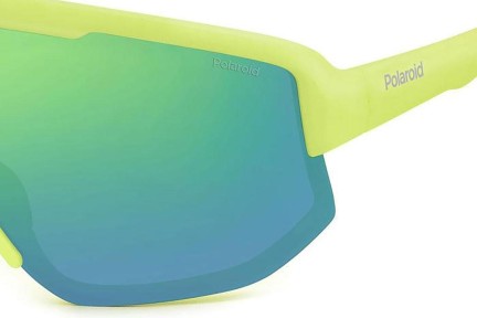 Слънчеви очила Polaroid PLD7047/S 4AN/5Z Polarized С единични стъкла | Shield Зелена