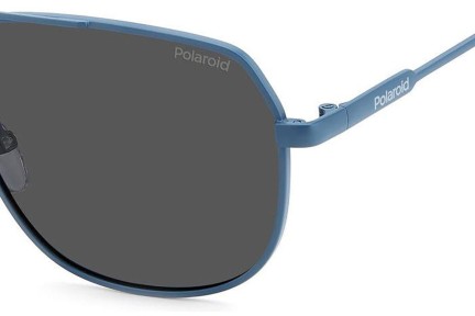 Слънчеви очила Polaroid PLD6195/S/X FLL/M9 Polarized Пилотни Синя