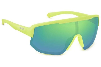 Слънчеви очила Polaroid PLD7047/S 4AN/5Z Polarized С единични стъкла | Shield Зелена