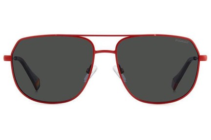 Слънчеви очила Polaroid PLD6195/S/X 0Z3/M9 Polarized Пилотни Червена