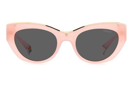 Слънчеви очила Polaroid PLD6199/S/X 35J/M9 Polarized Око на котка Розова