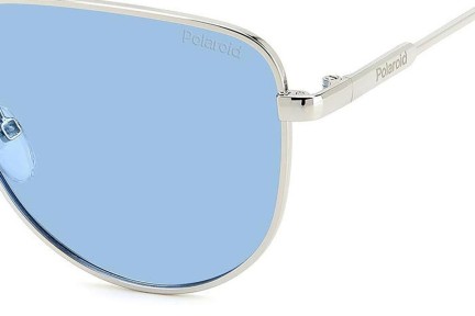 Слънчеви очила Polaroid PLD6196/S/X 010/C3 Polarized Овални Сребърна