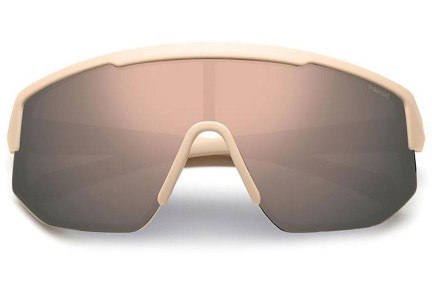 Слънчеви очила Polaroid PLD7047/S Z1P/JQ Polarized С единични стъкла | Shield Бяла