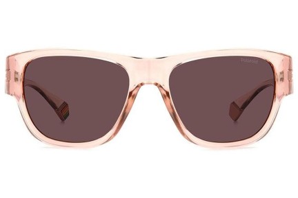 Слънчеви очила Polaroid PLD6197/S 35J/KL Polarized Квадратни Розова