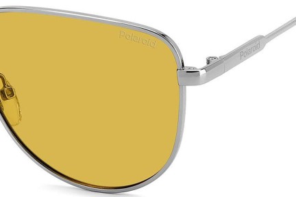 Слънчеви очила Polaroid PLD6196/S/X 6LB/MU Polarized Овални Сребърна