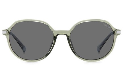 Слънчеви очила Polaroid PLD4149/G/S/X 8YW/M9 Polarized Заоблени Зелена