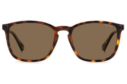 Слънчеви очила Polaroid PLD4139/S 086/SP Polarized Квадратни Хавана