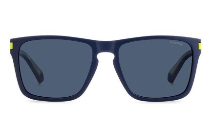 Слънчеви очила Polaroid PLD2139/S FLL/C3 Polarized Квадратни Синя