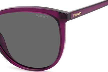 Слънчеви очила Polaroid PLD4138/S B3V/M9 Polarized Заоблени Виолетова