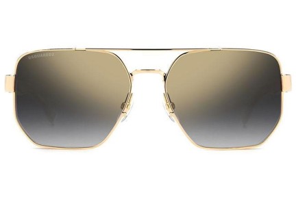 Слънчеви очила Dsquared2 D20083/S RHL/FQ Пилотни Златна