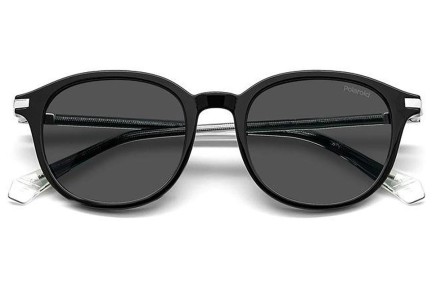 Слънчеви очила Polaroid PLD4148/G/S/X 807/M9 Polarized Заоблени Черна