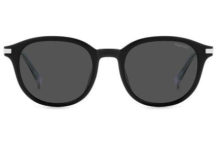 Слънчеви очила Polaroid PLD4148/G/S/X 807/M9 Polarized Заоблени Черна