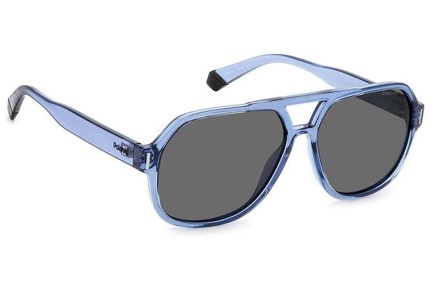 Слънчеви очила Polaroid PLD6193/S PJP/M9 Polarized Пилотни Синя