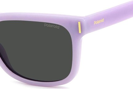 Слънчеви очила Polaroid PLD6191/S 789/M9 Polarized Квадратни Виолетова