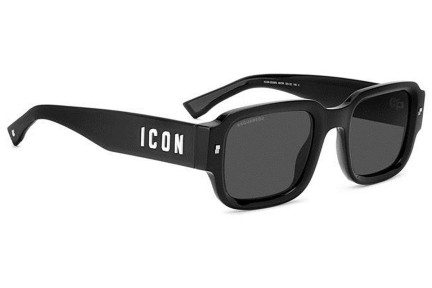 Слънчеви очила Dsquared2 ICON0009/S 807/IR Правоъгълни Черна