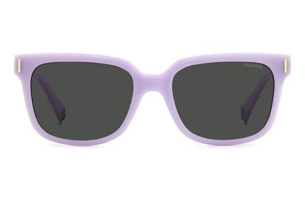 Слънчеви очила Polaroid PLD6191/S 789/M9 Polarized Квадратни Виолетова