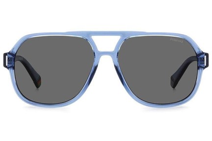 Слънчеви очила Polaroid PLD6193/S PJP/M9 Polarized Пилотни Синя