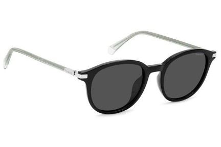 Слънчеви очила Polaroid PLD4148/G/S/X 807/M9 Polarized Заоблени Черна