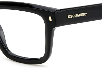 Очила Dsquared2 D20090 807 Правоъгълни Черна