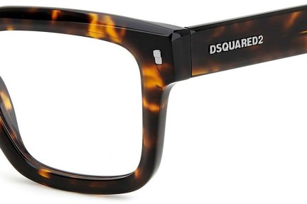 Очила Dsquared2 D20090 086 Правоъгълни Хавана