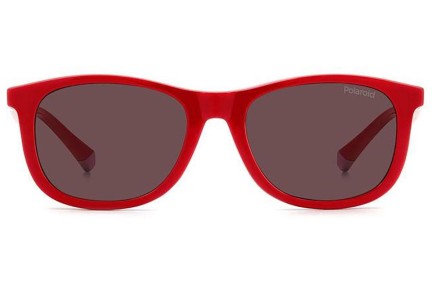 Очила Polaroid Junior PLD8054/CS 7PR/KL Polarized Правоъгълни Виолетова