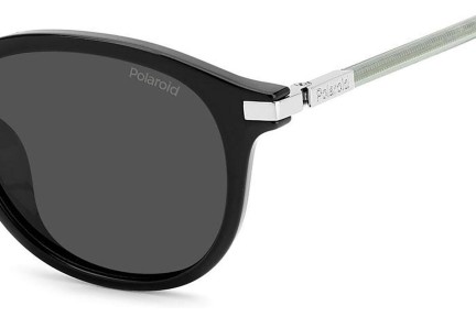 Слънчеви очила Polaroid PLD4148/G/S/X 807/M9 Polarized Заоблени Черна