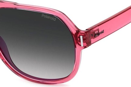 Слънчеви очила Polaroid PLD6193/S MU1/WJ Polarized Пилотни Розова