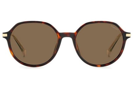 Слънчеви очила Polaroid PLD4149/G/S/X 086/SP Polarized Заоблени Хавана