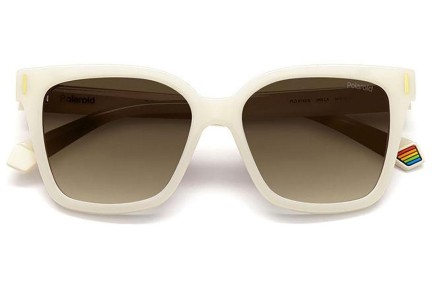 Слънчеви очила Polaroid PLD6192/S VK6/LA Polarized Око на котка Бяла