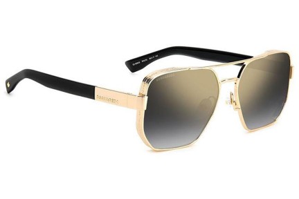 Слънчеви очила Dsquared2 D20083/S RHL/FQ Пилотни Златна